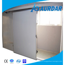 fitting cold storage hanging sliding door wheels in cold room